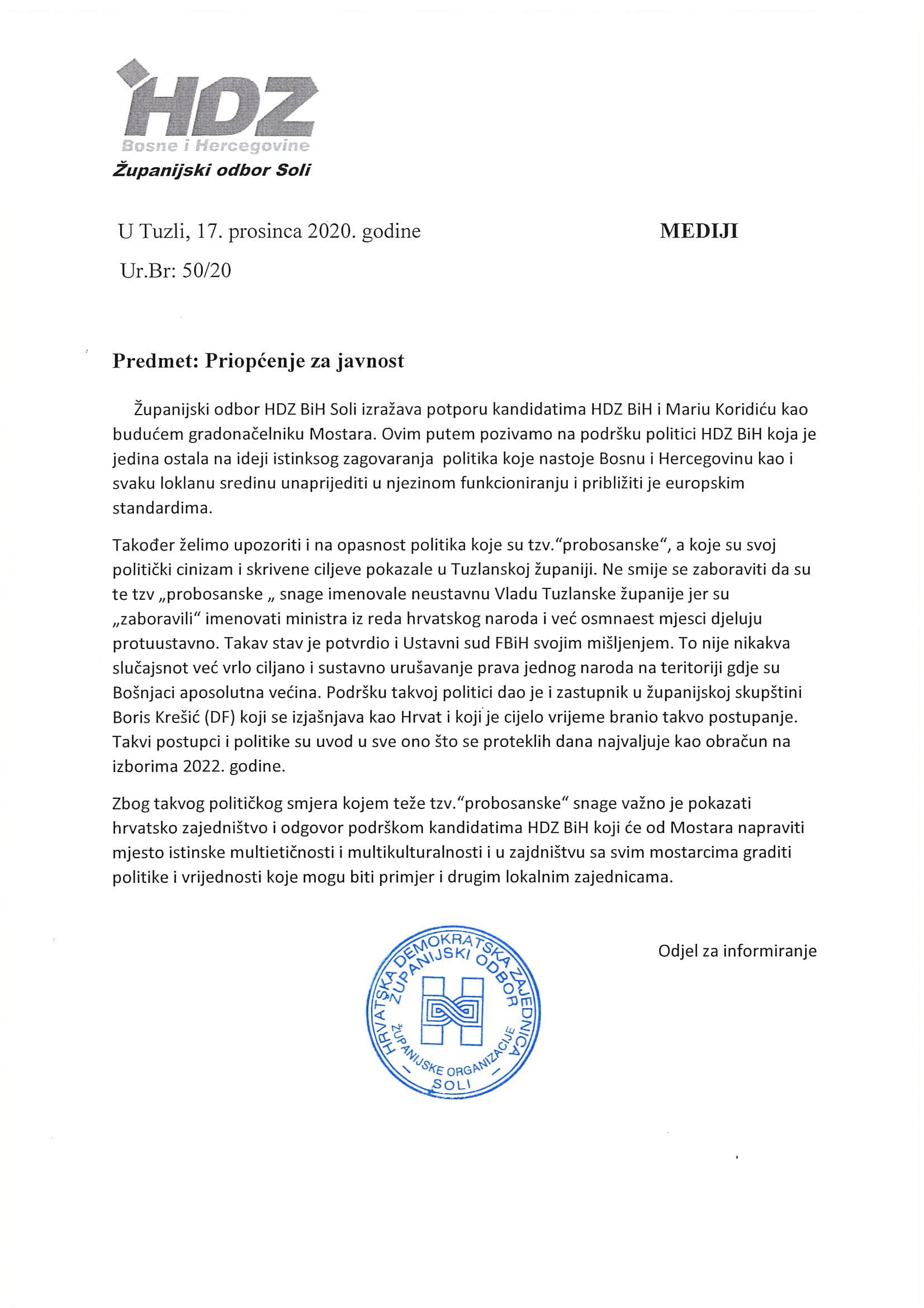 Priopćenje 50 scan